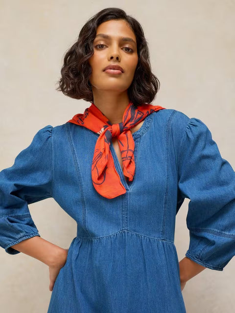 White Stuff Krystin Mid Denim Denim Dress