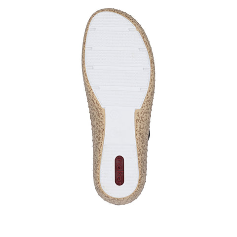 Rieker 44872-14 Jeans Womens Casual Comfort Touch Fastening Leather Shoes