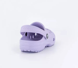 Crocs Classic Clog Lavender Kids Boys Girls Croslite Casual Comfy Lightweight Beach Slip On Shoes