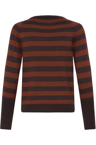 B.Young Womens 20815301 Smoked Paprika Java Brown BYMMORLA Long Cuff Sweater