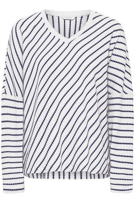 B.Young Byruni Sweat 3- 20816357 Medieval Blue Mix