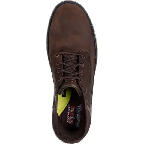 Skechers Slip Ins 205279/COC Cocoa Hyland Radley Mens Casual Comfort Hands Free Slip On Shoes