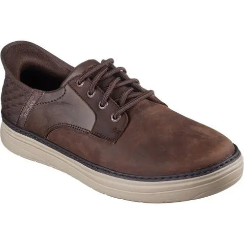 Skechers Slip Ins 205279/COC Cocoa Hyland Radley Mens Casual Comfort Hands Free Slip On Shoes