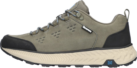 Waldlaufer 540951 100 219 H-Michi Nubuk Gummi Oliv Mens H Fitting  Lace Up Zip Up Shoes