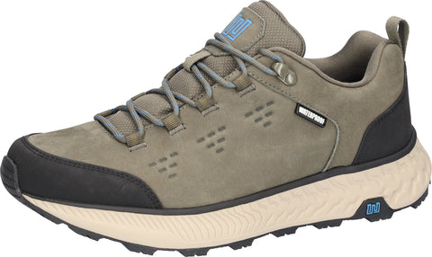 Waldlaufer 540951 100 219 H-Michi Nubuk Gummi Oliv Mens H Fitting  Lace Up Zip Up Shoes