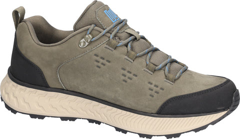 Waldlaufer 540951 100 219 H-Michi Nubuk Gummi Oliv Mens H Fitting  Lace Up Zip Up Shoes