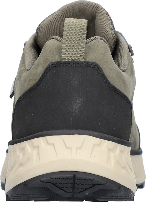 Waldlaufer 540951 100 219 H-Michi Nubuk Gummi Oliv Mens H Fitting  Lace Up Zip Up Shoes