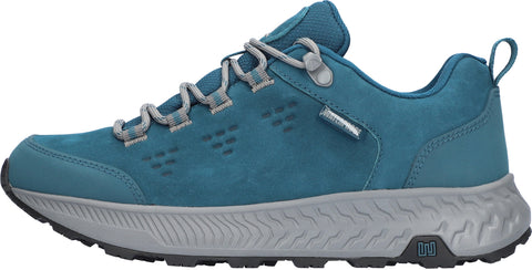 Waldlaufer 545950 100 124 H-Milli Nubuk Gummi Lago Womens H Fitting Lace Up Waterproof Walking Shoes Trainers
