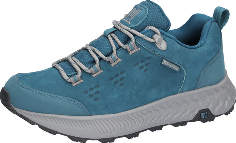 Waldlaufer 545950 100 124 H-Milli Nubuk Gummi Lago Womens H Fitting Lace Up Waterproof Walking Shoes Trainers