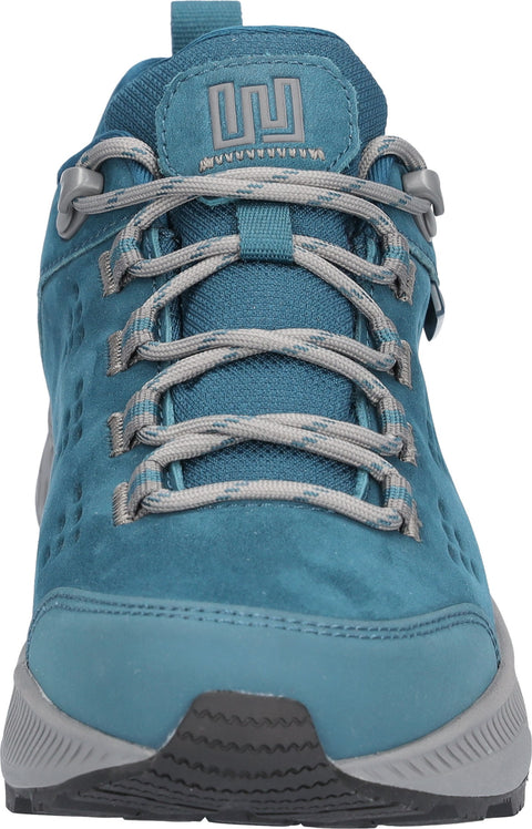 Waldlaufer 545950 100 124 H-Milli Nubuk Gummi Lago Womens H Fitting Lace Up Waterproof Walking Shoes Trainers