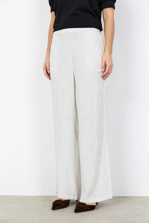 Soya Concept Cannie  2-B Trousers Off White Combi