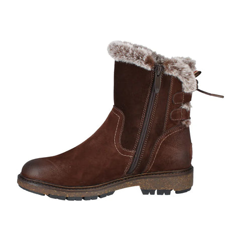 Josef Seibel Waylon 03 Brown Womens Casual Comfort Nubuck Leather Ankle Boots