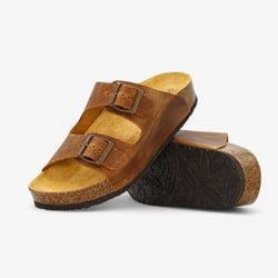 Plakton 180010 Beta Roble Leather Womens Casual Stylish Open Toe Sandals