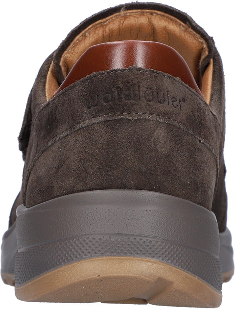 Waldlaufer 662301 307 166 K-John 2 x Order Dark Brown Riva Cognac Mens K Fitting Touch Fastening Trainers