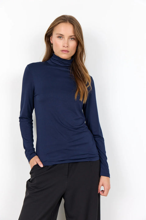Soya Concept SC-Marica 12 T shirt Jersey Navy Blazer