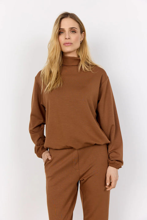Soya Concept SC- Banu 203  Blouse Toffee