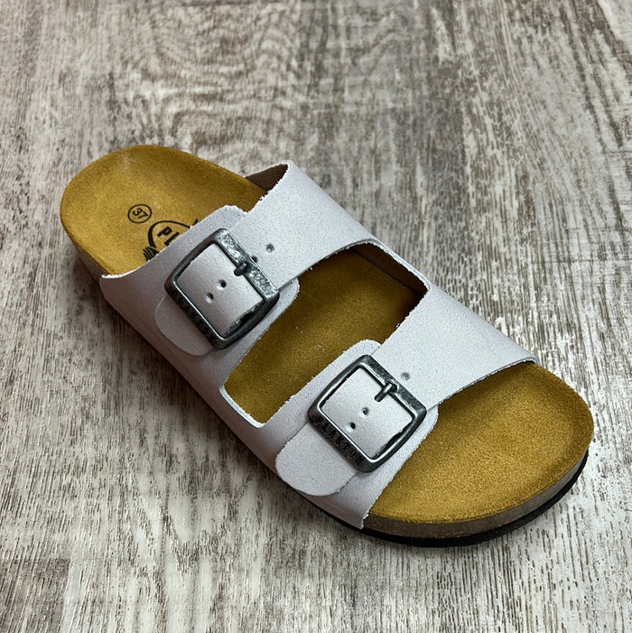 Plakton Malaga Mid 340010 Perla Leather Womens Casual Stylish Open Toe Sandals