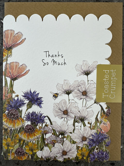 Toasted Crumpet Thanks So Much Card