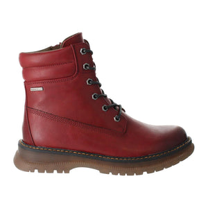 Westland By Josef Seibel Peyton 01 Red Ladies Comfort Lace Up Ankle Boot