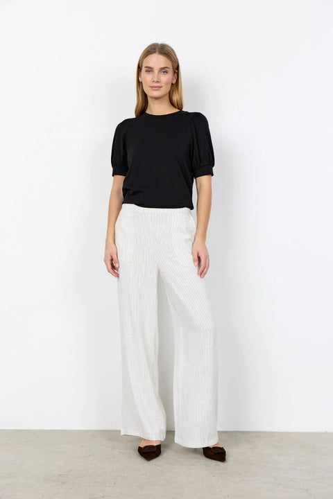Soya Concept Cannie  2-B Trousers Off White Combi