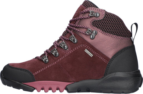 Waldlaufer 787974 100 015 H-Amiata Rubber Order Rea Sportnet Huckleberry Womens H Fitting Lace Up Waterproof Walking Boots