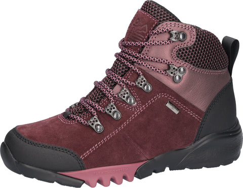 Waldlaufer 787974 100 015 H-Amiata Rubber Order Rea Sportnet Huckleberry Womens H Fitting Lace Up Waterproof Walking Boots