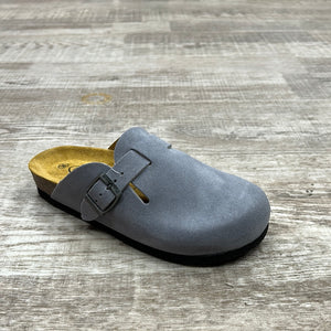 Plakton 181539 Afelpado Denim Womens Casual Comfort Enclosed Clogs Sandals