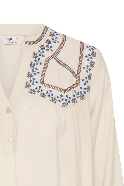 B.Young Womens 20819149 Birch BYIRISA Blouse