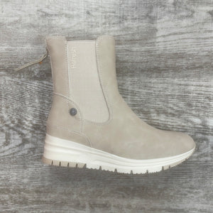 Refresh 171361 Womens Beige Ankle Trainer Boot