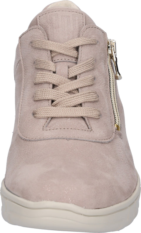 Waldlaufer 916010 189 088 H-Birdy Calli Pietra Womens H Fitting Elastic Lace and Zip Fastening Trainers