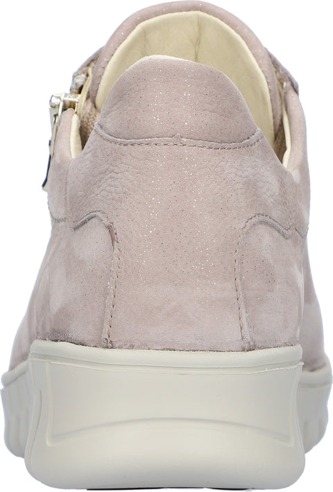 Waldlaufer 916010 189 088 H-Birdy Calli Pietra Womens H Fitting Elastic Lace and Zip Fastening Trainers