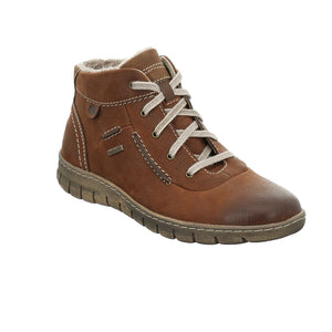 Josef Seibel Steffi 53 Cognac-Kombi Womens Casual Comfort Ankle Boots