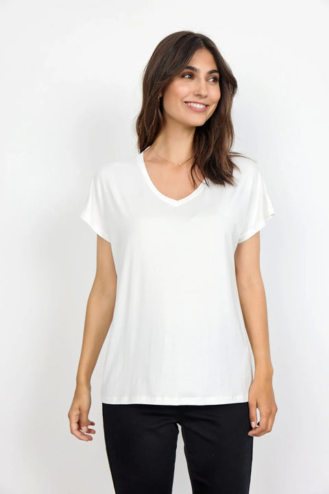 Soya Concept |Marica 32 T Shirt Off White