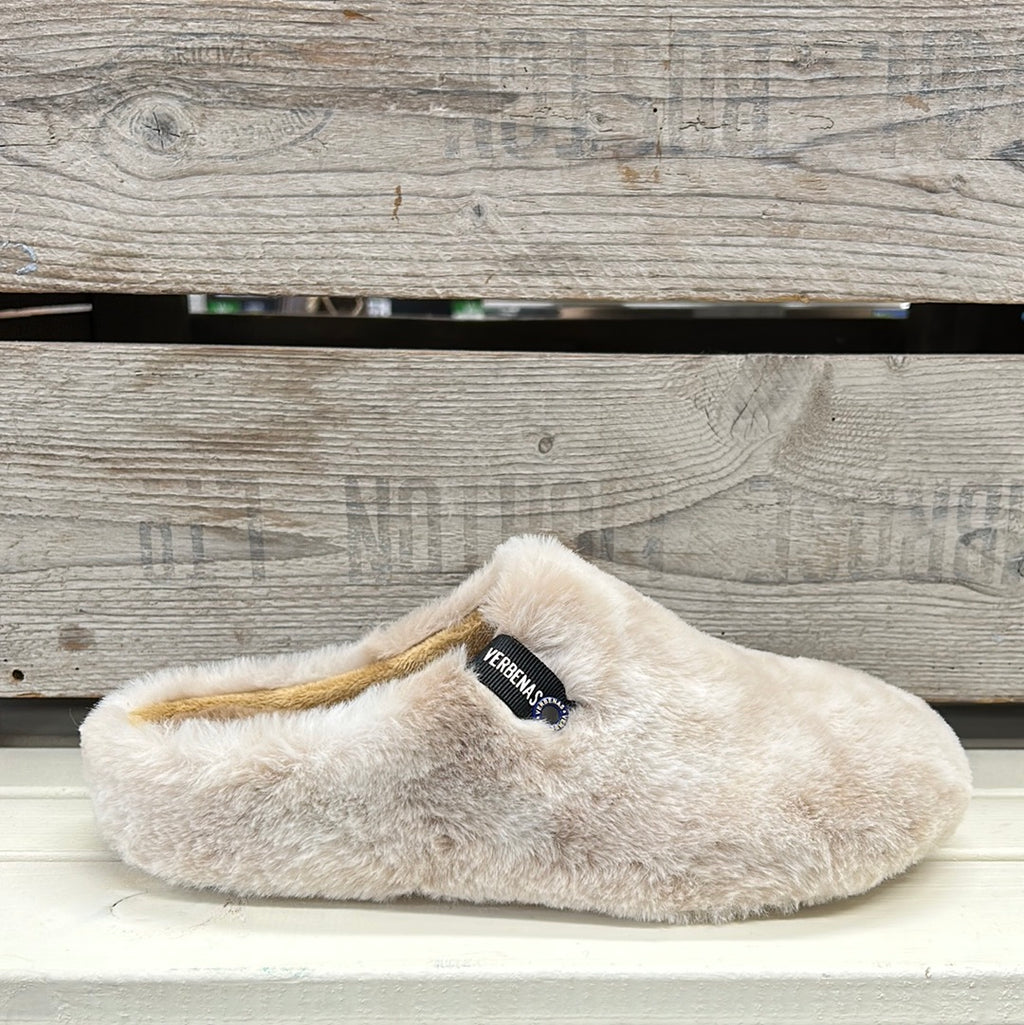 Verbenas York Sulley Beig Womens Mule Slippers