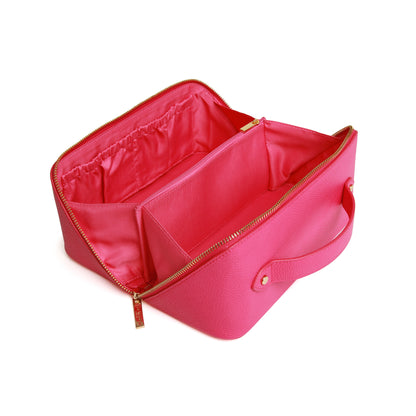Alice Wheeler Hot Pink Train Case
