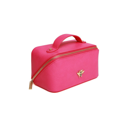 Alice Wheeler Hot Pink Mini Train Case