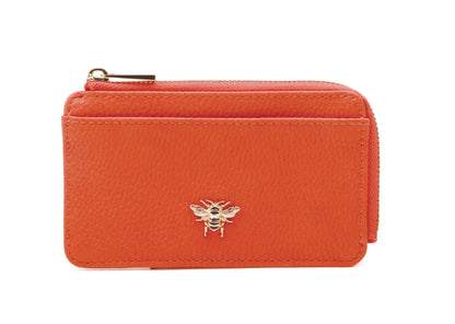 Alice Wheeler Bath Orange Coin/Card Purse