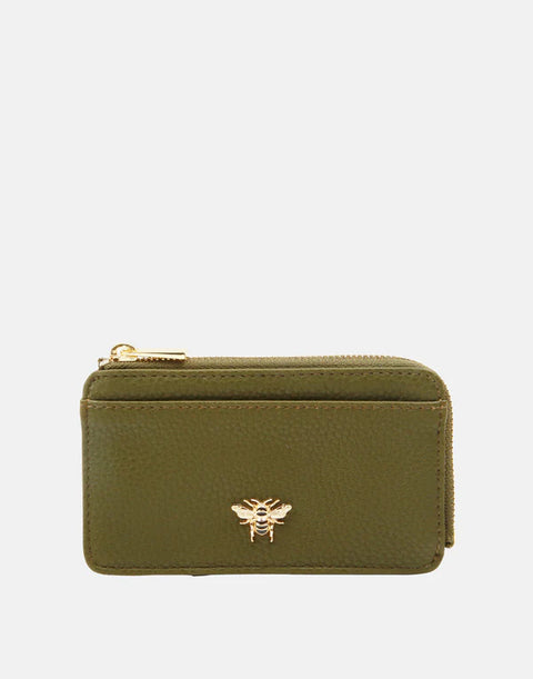 Alice Wheeler Bath Coin Purse Olive AW5702