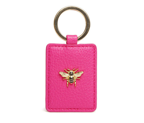 Alice Wheeler Keyring Hot Pink