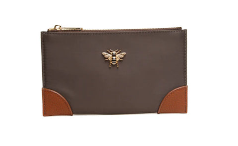 Alice Wheeler Brompton Purse Chocolate