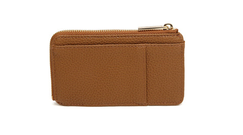 Alice Wheeler Suede Kensington Coin Purse Fudge