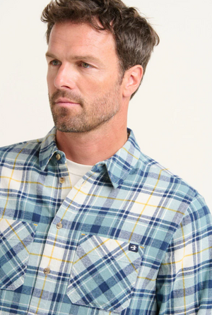 Brakeburn Blue Check Shirt