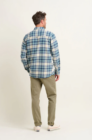 Brakeburn Blue Check Shirt