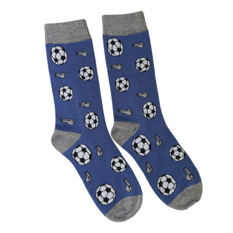 Jaspers Petrol Fantastic Football Mens Bamboo Socks - Soft, Cozy And Eco-Friendly Comfort For Every Step