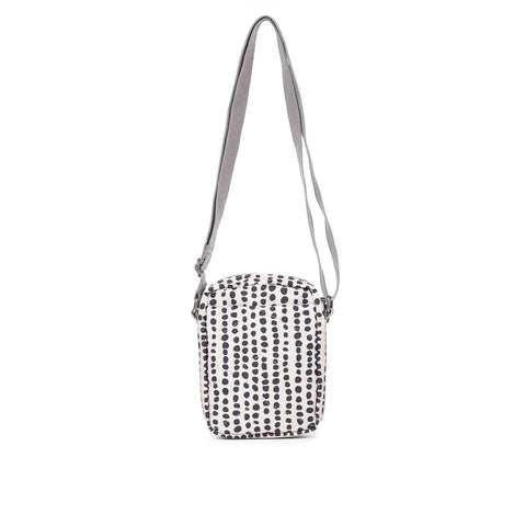 Roka Bond Linear Dot Recycled Canvas Crossbody Bag