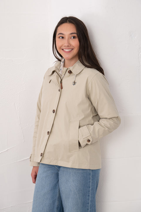 Lighthouse Blair Clay Womens Waterproof Coat