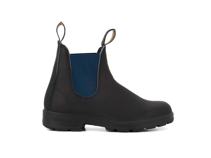 Blundstone 1917 Voltan Black/Navy Leather Unisex Premium Leather Stylish Chelsea Boots