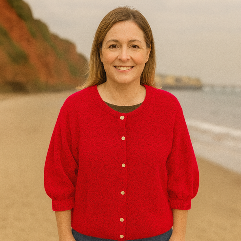 Sasa Frill Sleeve Cardi Pink