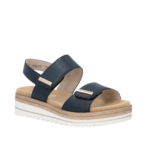 Remonte D0Q59-14 Pazifik Womens Touch Fastening Platform Sandals