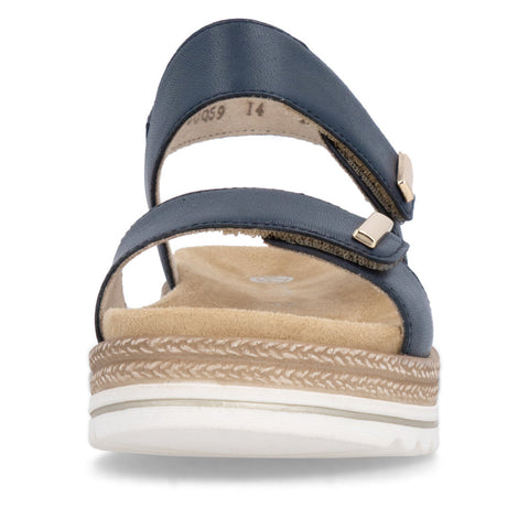 Remonte D0Q59-14 Pazifik Womens Touch Fastening Platform Sandals